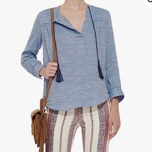 10 Crosby Derek Lam Light Blue Blouse